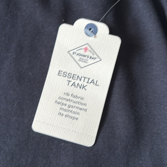 NWT St. John’s Bay Tank Top • Black - Picture 10 of 15